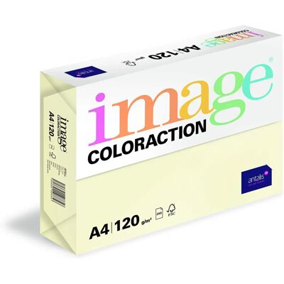 Image Coloraction Atoll Ivory - Kopírovací papír - A4 - 120g - 250 listů Image Coloraction Atoll Ivory - Kopírovací papír - A4 - 120g - 250 listů