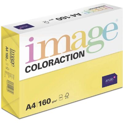 Coloraction A4 Tmavě žlutý Kopírovací papír - Kopipapír Coloraction A4 Tmavě žlutý Kopírovací papír - Kopipapír