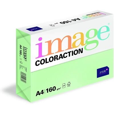 Coloraction A4 160g Pastelová Zelená - Kopírovací Papír Coloraction A4 160g Pastelová Zelená - Kopírovací Papír
