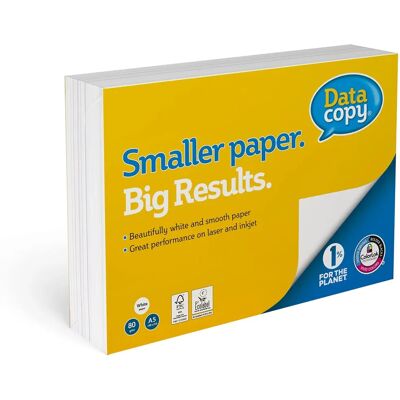 Data Copy A5 Weißes Kopierpapier - 80g, FSC, 500 Blatt Data Copy A5 Weißes Kopierpapier - 80g, FSC, 500 Blatt