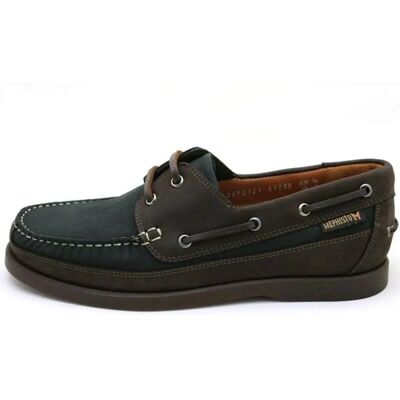 Chaussures de bateau marron pour homme - Mephisto - Publicité Chaussures de bateau marron pour homme - Mephisto - Publicité