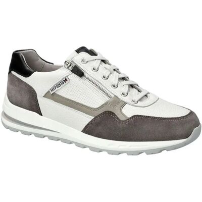 Chaussures Mephisto Bradley Gris - Cuir & Suède - Confortables Chaussures Mephisto Bradley Gris - Cuir & Suède - Confortables