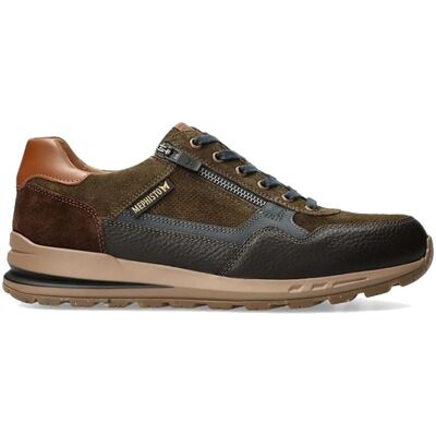 Mephisto Bradley Donkerbruine Sneakers - Sneakers Mephisto Bradley Donkerbruine Sneakers - Sneakers