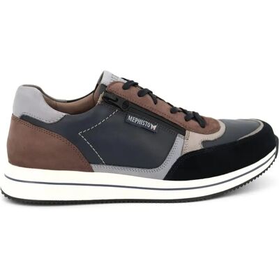 Baskets Gilford Bleues de Mephisto - Chaussures Hommes - Publicité Baskets Gilford Bleues de Mephisto - Chaussures Hommes - Publicité
