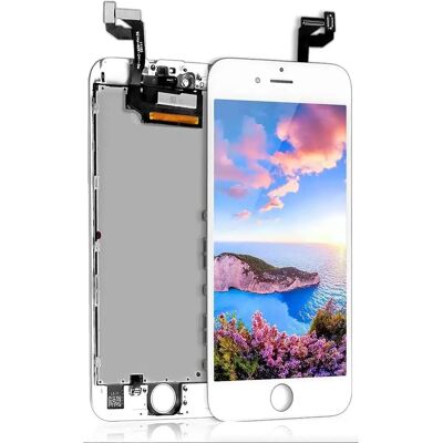 Vitre Tactile et Écran Retina Blanc pour iPhone 6s - Sans Outils - Publicité Vitre Tactile et Écran Retina Blanc pour iPhone 6s - Sans Outils - Publicité