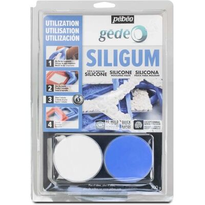 Pebeo Siligum Silikonformpaste - Flexibel & Wiederverwendbar - FeinDetail Pebeo Siligum Silikonformpaste - Flexibel & Wiederverwendbar - FeinDetail