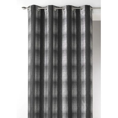 Home Maison 09349-8-AL Rideaux Jacquard Gris/Argent - Curtains Home Maison 09349-8-AL Rideaux Jacquard Gris/Argent - Curtains