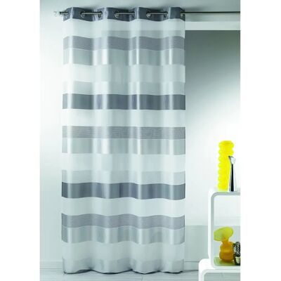 Tenda a Righe Orizzontali Grigia di Home Maison - Tenda Tenda a Righe Orizzontali Grigia di Home Maison - Tenda