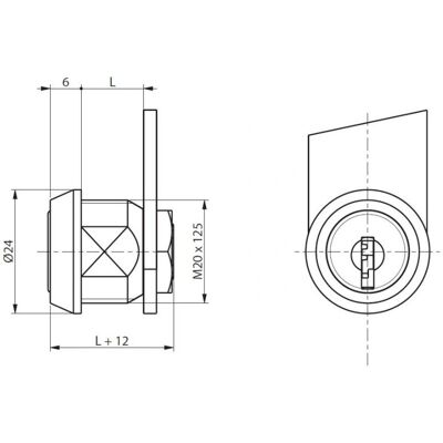 Ronis 1048A Mécanisme de Verrouillage - Sécurisé, Élégant, Facile à Installer Ronis 1048A Mécanisme de Verrouillage - Sécurisé, Élégant, Facile à Installer
