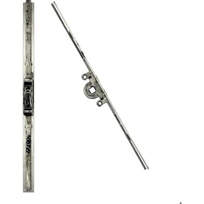 Cerradura de ventana Ferco F15 - Ajustable arriba y abajo - D variable - 1030mm L Cerradura de ventana Ferco F15 - Ajustable arriba y abajo - D variable - 1030mm L