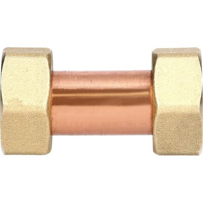 Conector de fontanería de latón GARIS - D09504B Conector de fontanería de latón GARIS - D09504B