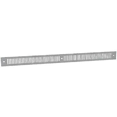 Grille de ventilation en aluminium anodisé GAE2A - Gris - Publicité Grille de ventilation en aluminium anodisé GAE2A - Gris - Publicité