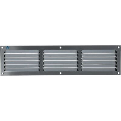 Grille en aluminium 436 400X100MM - RENSON - Publicité Grille en aluminium 436 400X100MM - RENSON - Publicité