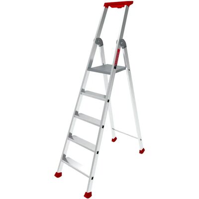 Escalera de mano de aluminio MaxiBat 4 peldaños - Escalera de mano Escalera de mano de aluminio MaxiBat 4 peldaños - Escalera de mano
