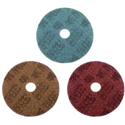 Disque abrasif Scotch-Brite SC-DH 125mm Rouge - Finition de surface Disque abrasif Scotch-Brite SC-DH 125mm Rouge - Finition de surface