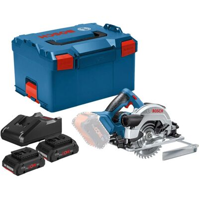 Scie Circulaire Sans Fil Bosch GKS 18V-57 G - 2 Batteries + Chargeur Rapide - Publicité Scie Circulaire Sans Fil Bosch GKS 18V-57 G - 2 Batteries + Chargeur Rapide - Publicité
