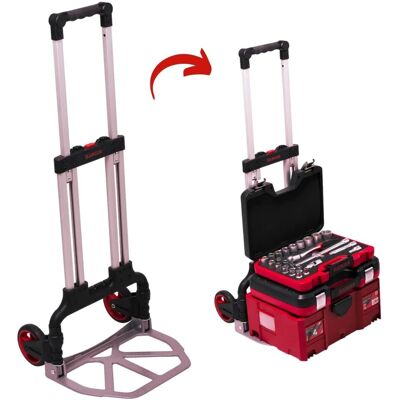 Hanger aluminio plegable 70kg - Carro de equipaje Hanger aluminio plegable 70kg - Carro de equipaje