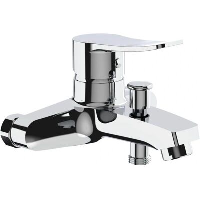 Mitigeur bain-douche Nova+ chromé - Économiseur d'eau, Moderne, 150mm - Publicité Mitigeur bain-douche Nova+ chromé - Économiseur d'eau, Moderne, 150mm - Publicité