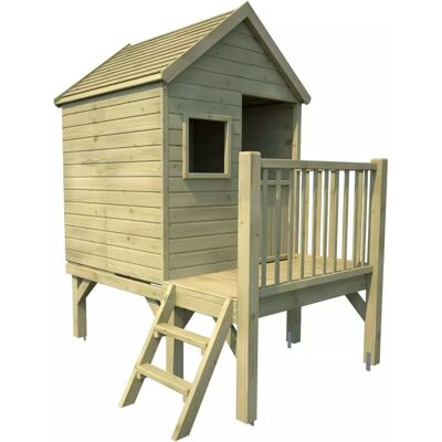 Casita de Juego Elevada Soulet - Casa de Madera con Pilotis - Para Niños Casita de Juego Elevada Soulet - Casa de Madera con Pilotis - Para Niños