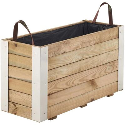 Forest Style Bac à Fleurs en Bambou - 80x30x43.5cm - Fleurs & Jardin - Publicité Forest Style Bac à Fleurs en Bambou - 80x30x43.5cm - Fleurs & Jardin - Publicité