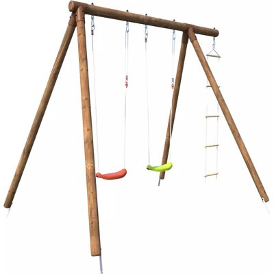 Soulet 504495 Conjunto de Juegos - Columpios y Escalera Soulet 504495 Conjunto de Juegos - Columpios y Escalera