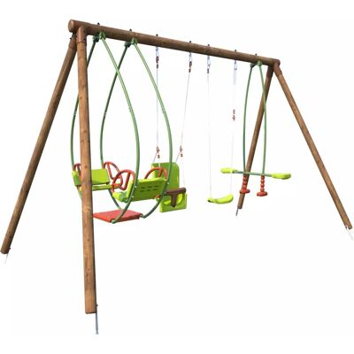 Soulet Parque Infantil - Duradero Juego de Madera para Niños Soulet Parque Infantil - Duradero Juego de Madera para Niños