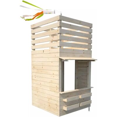 Casita de Juguete de Madera Soulet - Casa de Juegos para Niños - Casa de Jardín - Juego Imaginativo Casita de Juguete de Madera Soulet - Casa de Juegos para Niños - Casa de Jardín - Juego Imaginativo