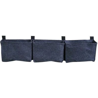Forest Style - Balconnière 3 sacs feutre géotextile - Gris - Balcony planter - Publicité Forest Style - Balconnière 3 sacs feutre géotextile - Gris - Balcony planter - Publicité