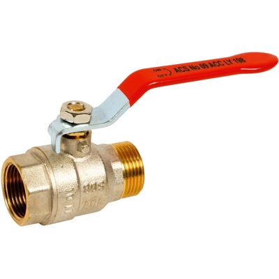 Euromarine Pn40 Brass Male-female 2 Way Ball Valve Euromarine Pn40 Brass Male-female 2 Way Ball Valve