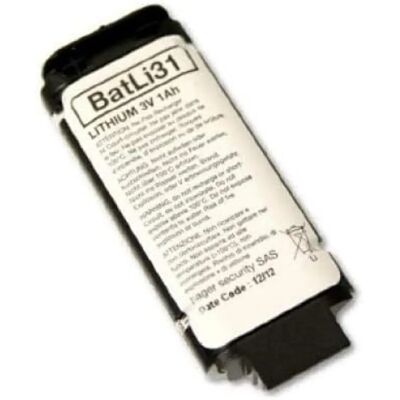 Hager Logisty BATLI31 Batteria al litio - Sostituzione rilevatore di sicurezza Hager Logisty BATLI31 Batteria al litio - Sostituzione rilevatore di sicurezza