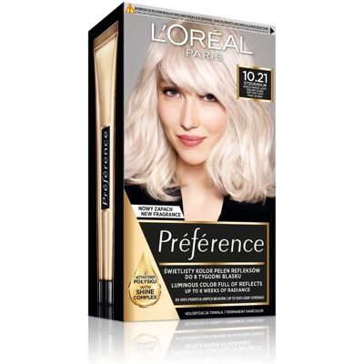 L'Oréal Paris Preference Professional Biondo Cenere Chiaro - Tinta per Capelli L'Oréal Paris Preference Professional Biondo Cenere Chiaro - Tinta per Capelli