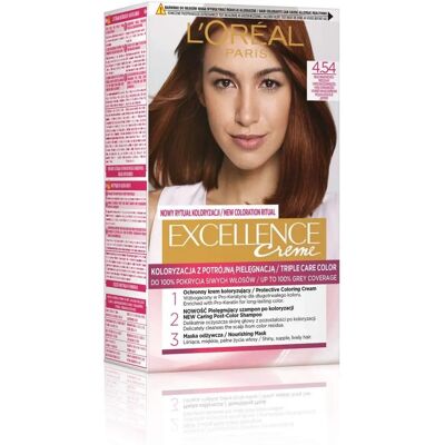 L'Oréal Paris Excellence Haarfarbe - Mahagoni-Kupferbraun - Haarfarbe L'Oréal Paris Excellence Haarfarbe - Mahagoni-Kupferbraun - Haarfarbe