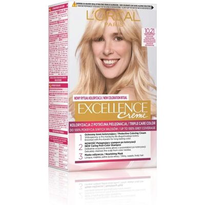 L'Oréal Paris Excellence Krem - Bardzo Jasna Perłowa Blond - Farba do Włosów Krem L'Oréal Paris Excellence Krem - Bardzo Jasna Perłowa Blond - Farba do Włosów Krem