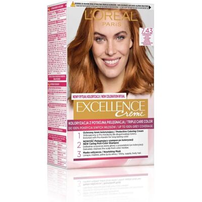 L'Oréal Paris Excellence Creme Haartönung - Kupfer Gold L'Oréal Paris Excellence Creme Haartönung - Kupfer Gold