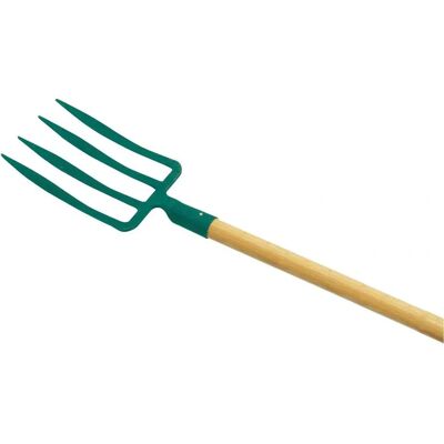 Cap Vert Fourche de Jardin - 4 Dents - 25cm - Sans Manche - Outil Léger - Publicité Cap Vert Fourche de Jardin - 4 Dents - 25cm - Sans Manche - Outil Léger - Publicité