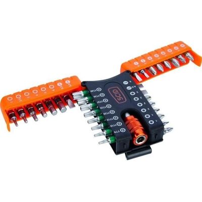 SCID - 33pc Bit Set - Porte-embouts - Bit Set - Publicité SCID - 33pc Bit Set - Porte-embouts - Bit Set - Publicité