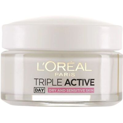 L'Oréal Paris Triple Active Fuktighetskrem - Fuktighetskrem L'Oréal Paris Triple Active Fuktighetskrem - Fuktighetskrem