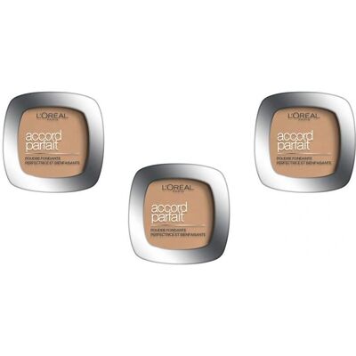 L'Oréal Paris Accord Parfait Polvo Compacto - Polvo Facial L'Oréal Paris Accord Parfait Polvo Compacto - Polvo Facial