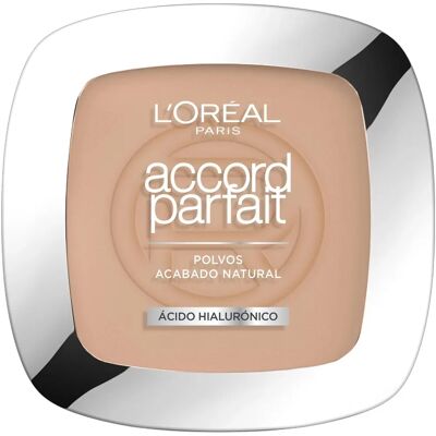 L'ORÉAL PARIS Accord Parfait N4 Beige - Poudre - Publicité L'ORÉAL PARIS Accord Parfait N4 Beige - Poudre - Publicité