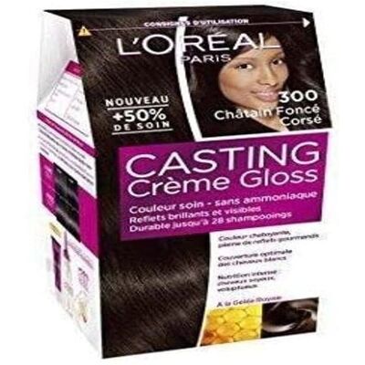 L'Oréal Paris 300 Châtain Foncé Brunette Collection Coloration Cheveux - Publicité L'Oréal Paris 300 Châtain Foncé Brunette Collection Coloration Cheveux - Publicité