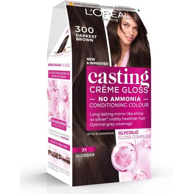 L'Oreal Darkest Brown Semi-Permanent Hair Dye - Hair Color L'Oreal Darkest Brown Semi-Permanent Hair Dye - Hair Color