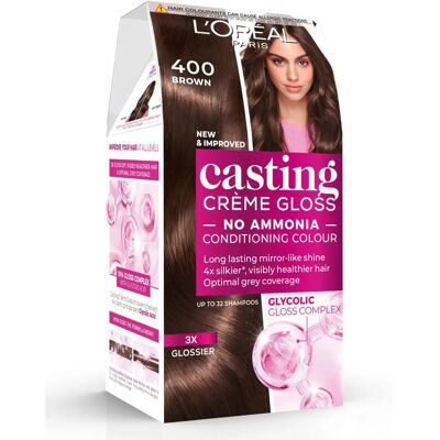 L'Oreal Paris Dark Brown Semi-Permanent Hair Dye - Hair Color L'Oreal Paris Dark Brown Semi-Permanent Hair Dye - Hair Color