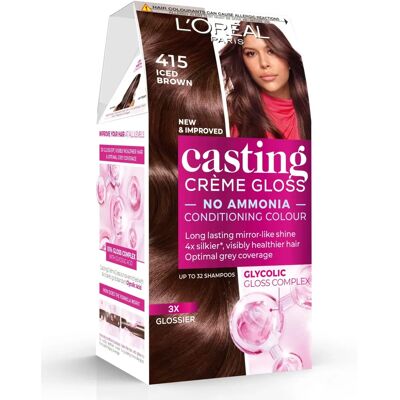 L'Oreal Paris, Iced Brown Hair Dye - Semi-Permanent Hair Colour L'Oreal Paris, Iced Brown Hair Dye - Semi-Permanent Hair Colour