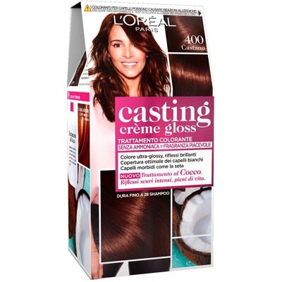 L'Oreal Casting Creme Gloss - N.400 - Naturlig Hårfärg L'Oreal Casting Creme Gloss - N.400 - Naturlig Hårfärg