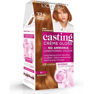 L'Oreal Paris Casting Creme Gloss Semi-Permanent Hair Dye - Rich Honey Blonde L'Oreal Paris Casting Creme Gloss Semi-Permanent Hair Dye - Rich Honey Blonde