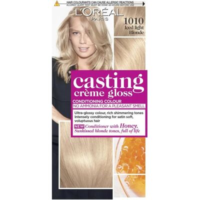 L'Oreal Paris Unisex Casting Creme Gloss Semi Permanent Hair Dye - Iced Blonde L'Oreal Paris Unisex Casting Creme Gloss Semi Permanent Hair Dye - Iced Blonde