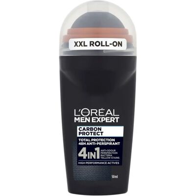 L’Oréal Paris Men Expert Carbon Protect Antiperspirant Roll-On 50ml L’Oréal Paris Men Expert Carbon Protect Antiperspirant Roll-On 50ml