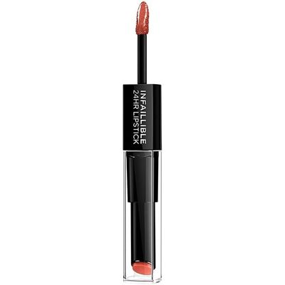 L’Oréal Paris Infallible Lipstick & Lip Gloss 2-in-1 - Lipstick and Gloss L’Oréal Paris Infallible Lipstick & Lip Gloss 2-in-1 - Lipstick and Gloss