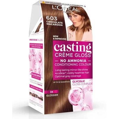 L'Oreal Paris CastingCremeGloss SemiPermanent Hair Dye - ChocolateCaramel Brown L'Oreal Paris CastingCremeGloss SemiPermanent Hair Dye - ChocolateCaramel Brown