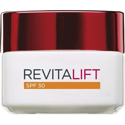 L'Oréal Paris Revitalift Feuchtigkeitscreme mit SPF 30 - Anti-Falten, Strafft die Haut L'Oréal Paris Revitalift Feuchtigkeitscreme mit SPF 30 - Anti-Falten, Strafft die Haut